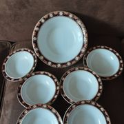 Bowl set and 6 cups England
