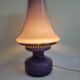 Mushroom Lamp Hans-Agne Jakobsson B124 Violet/Purple Glass Sweden 1960