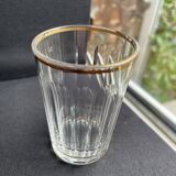 7 Baccarat Chicago service goblets size 6410 gold