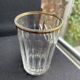 7 gobelets Baccarat service Chicago taille 6410 dorés
