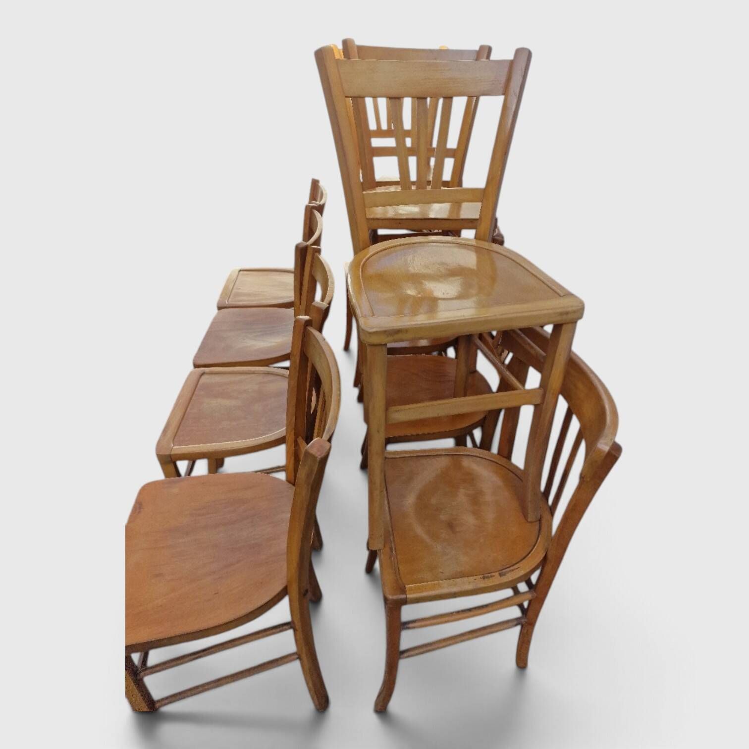 11 bistro chairs