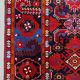 Vintage Turkoman Beshir Rug 245x170 cm