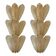Luxury Venetian Scenographic Wall Sconces Whith Amber "Graniglia" Leaves Mu