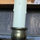 Lustre style hollandais en laiton  10 bougies