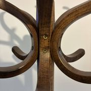 Vintage Baumann curved wood parrot coat rack – 1960s/70s