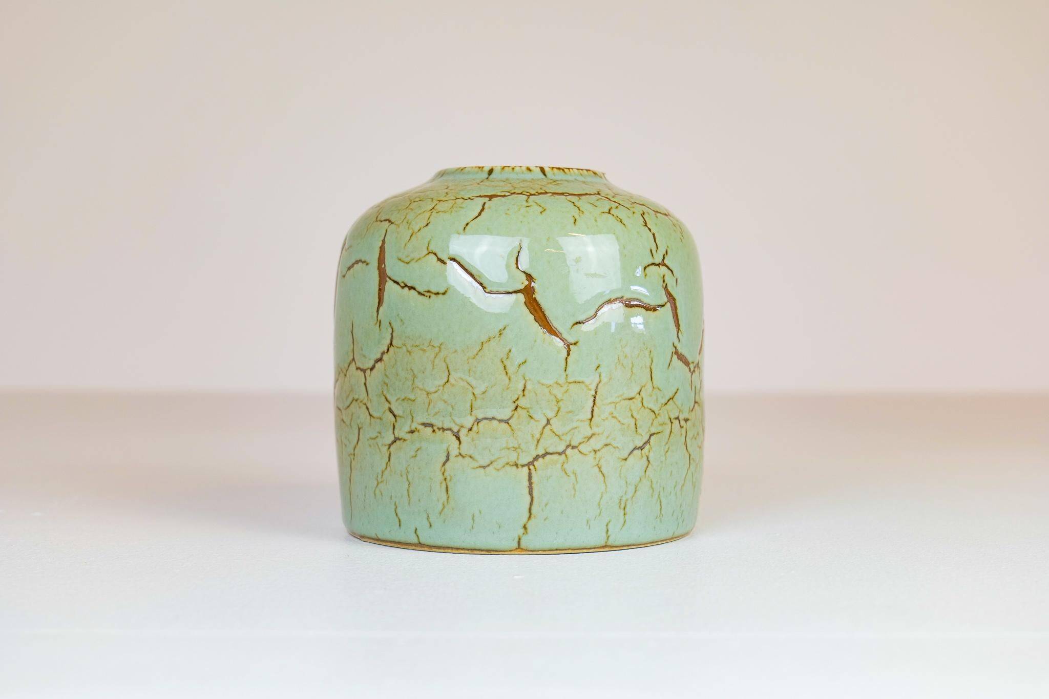 Unique pieces in modern mid-century ceramics by Carl-Harry Stålhane, Rörstrand, Sweden.