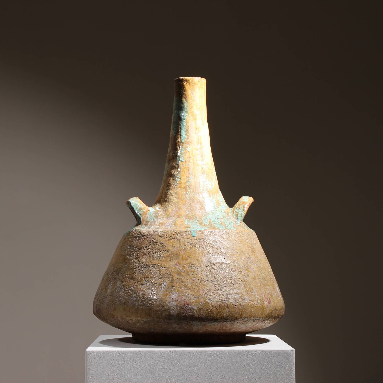 Unique Ceramic Sculpture – Large Floor Vase | Germany 1971