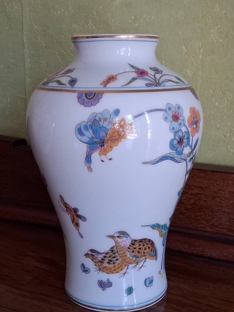 Splendid Haviland porcelain vase