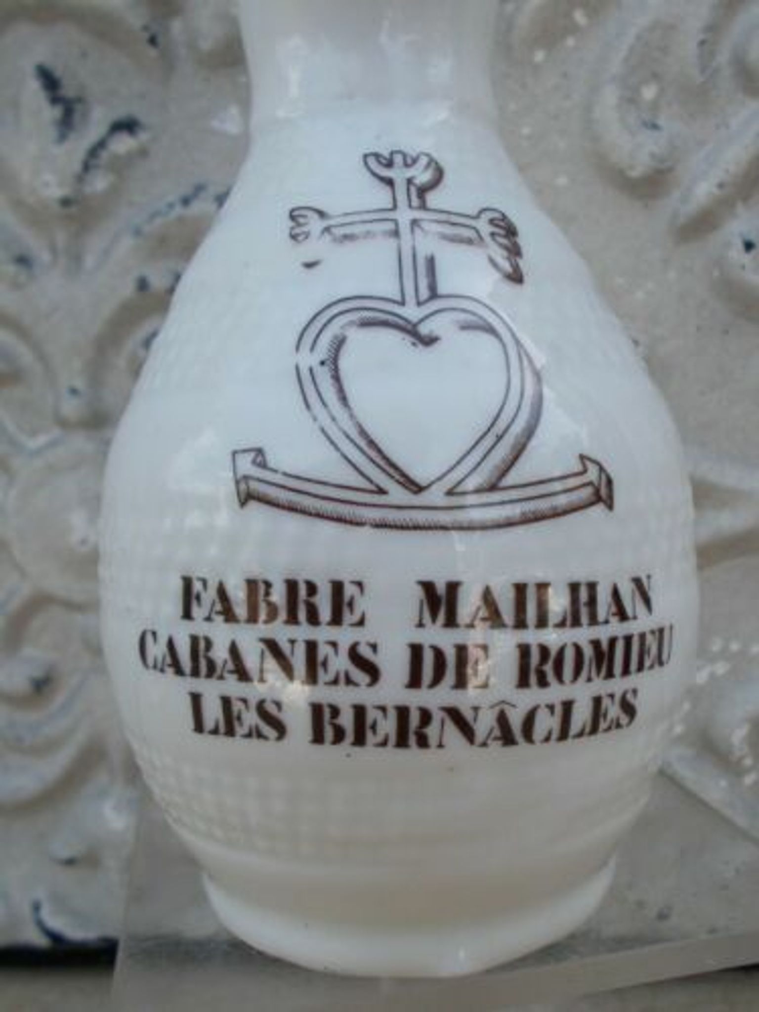 Pichet verseur Manades porcelaine de Paris Fabre Mailhan