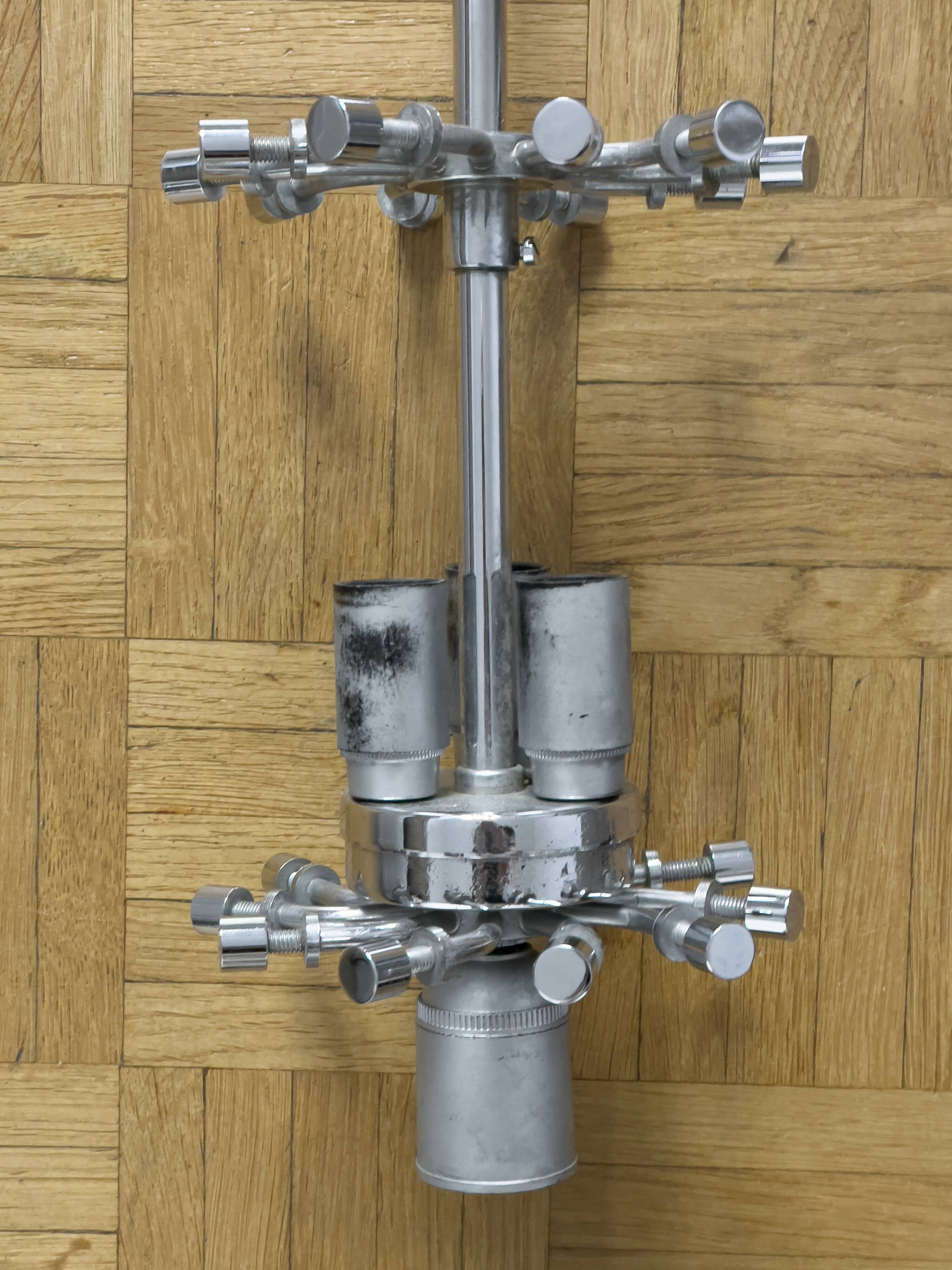 Suspension LS199 by Carlo Nason, Mazzega circa 1960