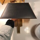 Paire d'appliques en laiton doré, deknudt