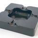 Suite de 3 cendriers en abs 1960