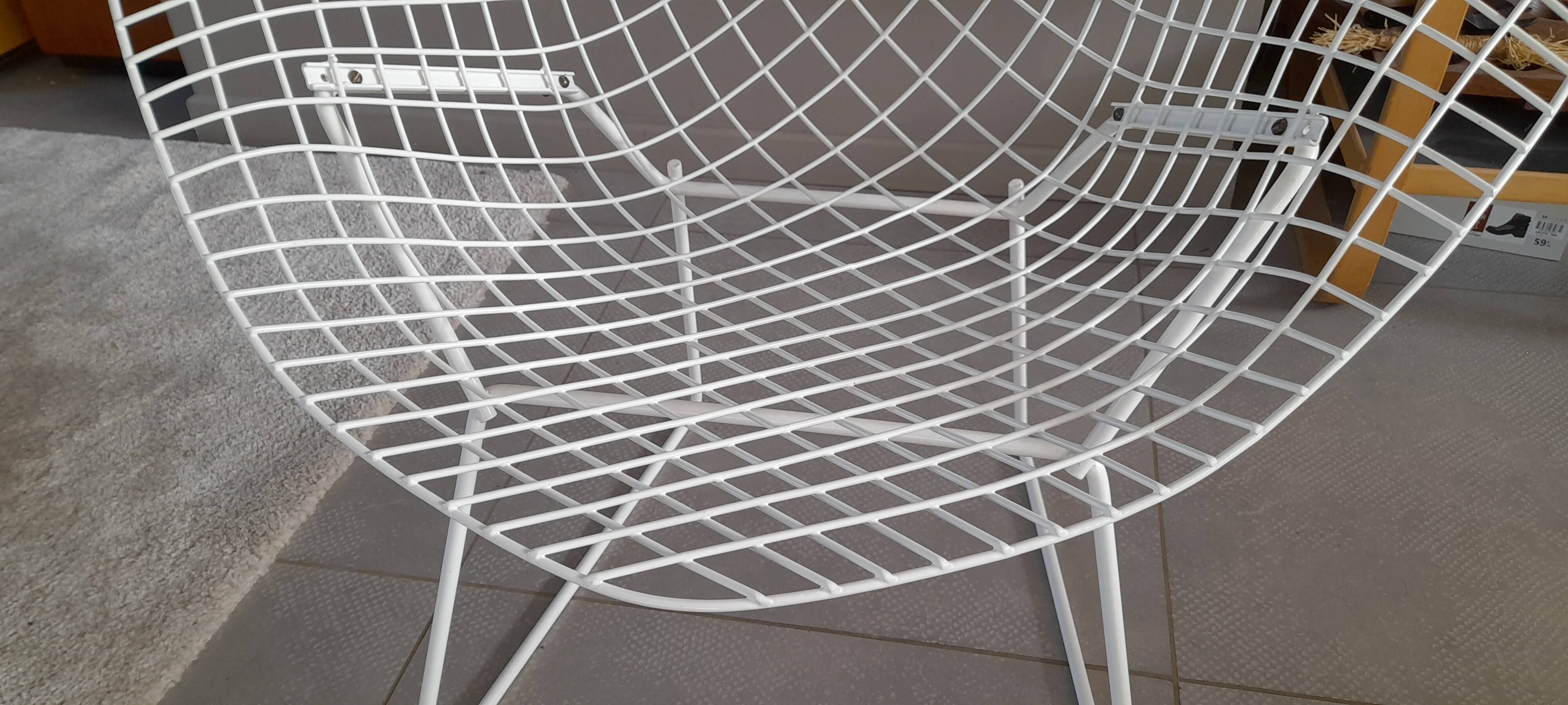 Fauteuil diamant vintage Knoll Harry Bertoia