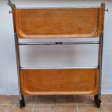 Desserte pliante vintage Textable, années 60