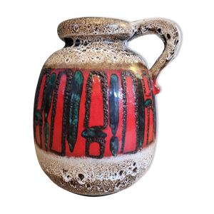 Vase west germany fat