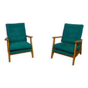 Paire de fauteuils vintage - annees