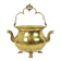 Large Copper Kettle Jardinière Flowerpot Griffin Brass