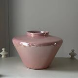 West Germany Iridescent Pink Vase