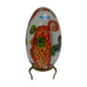 Press paper egg flowers millefiori glass