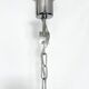 Vintage chrome sputnik by Reggiani. Italy 1970s