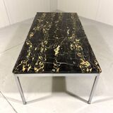Florence Knoll coffee table nero portoro marble table top 1960’s