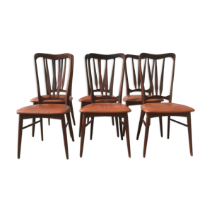 suite de 6 chaises Danoises