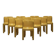 Chairs model 4875 by Carlo Bartoli for Kartell, 1970s, set of 10