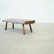 1970's brutalist French bench