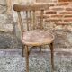Wooden bistro chair
