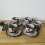 Cups and saucers