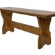 Vintage Pine Bench – 1960s Scandinavian Design small model