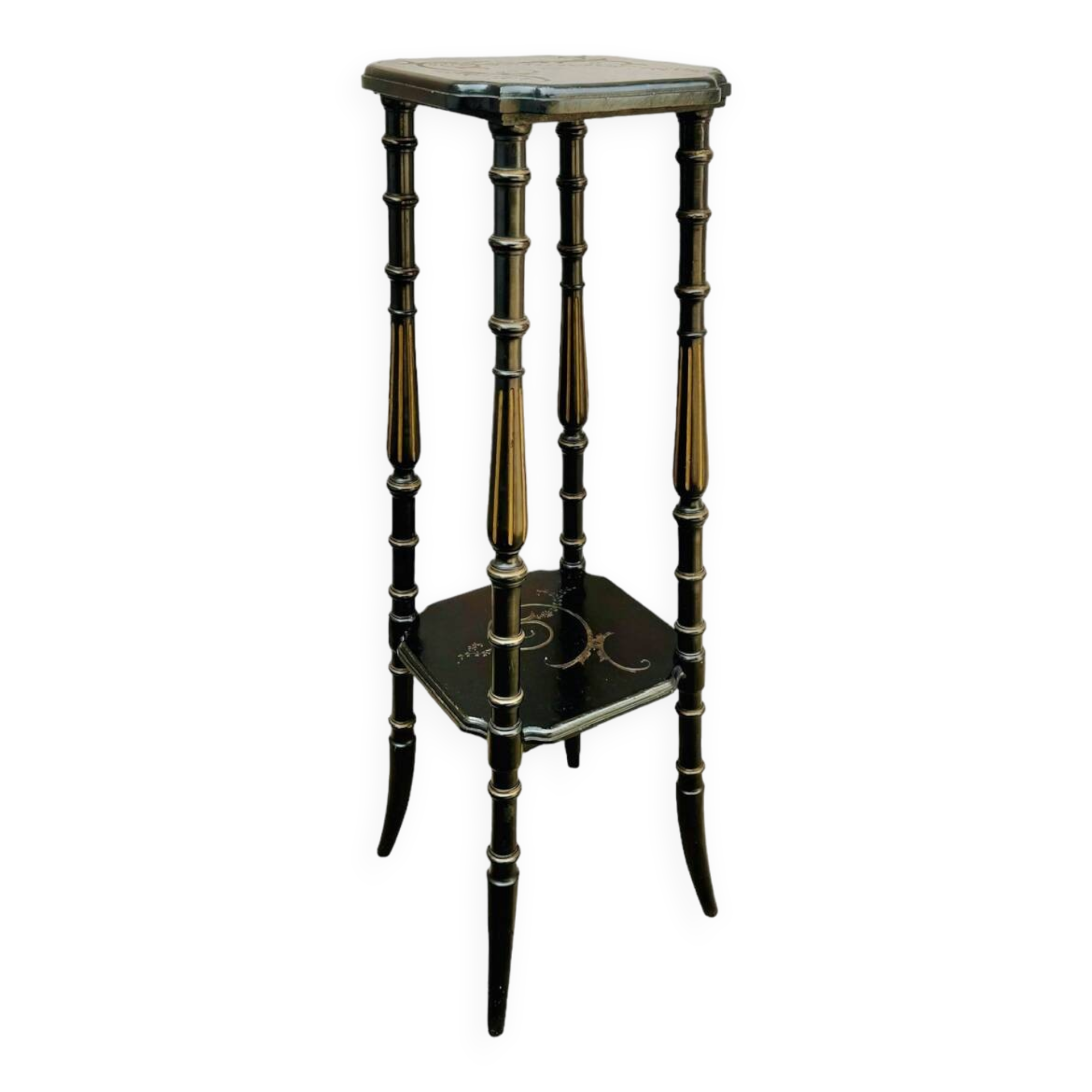 Large Napoleon III style armchair