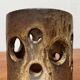 Mid-Century German Brutalist Handmade Pottery Candleholder, 1960s