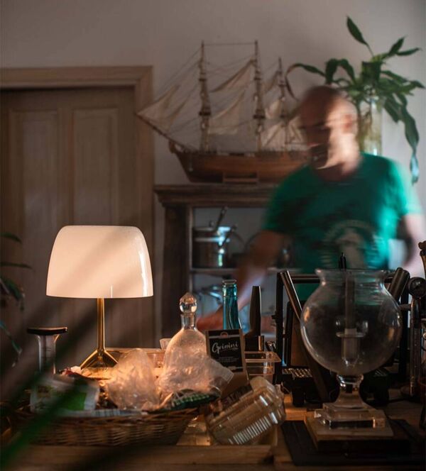 Lampe Lumière Tavolo par Rodolfo Dordini pour Foscarini 1990