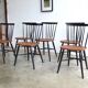 Series of six chairs Tapiovaara style