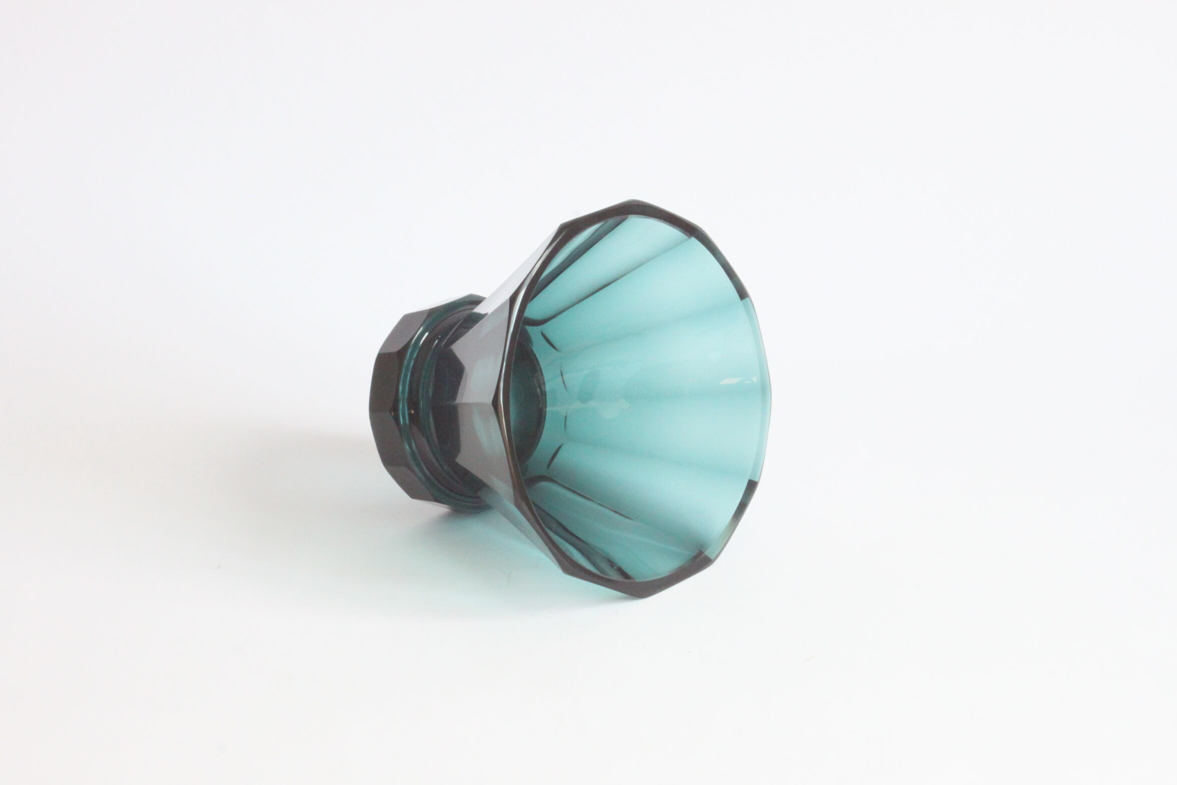Art deco faceted bowl 1930s