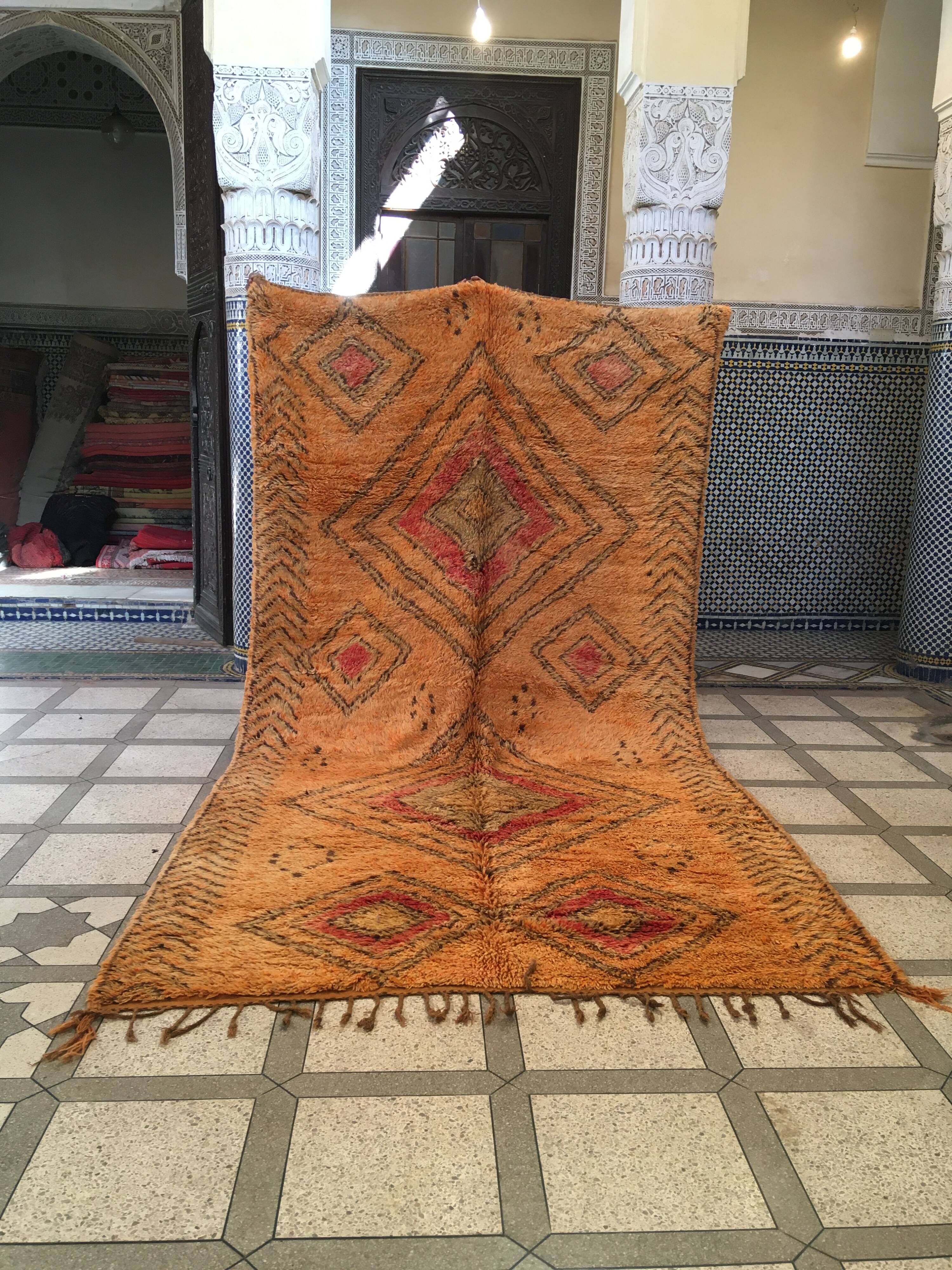 Tapis Boujaad Vintage 390 x 210 cm
