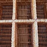 Vintage Rattan Serving Tray