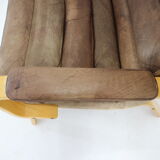 1970s Pair of Yngve Ekström "Contino" Leather Armachair,Sweden