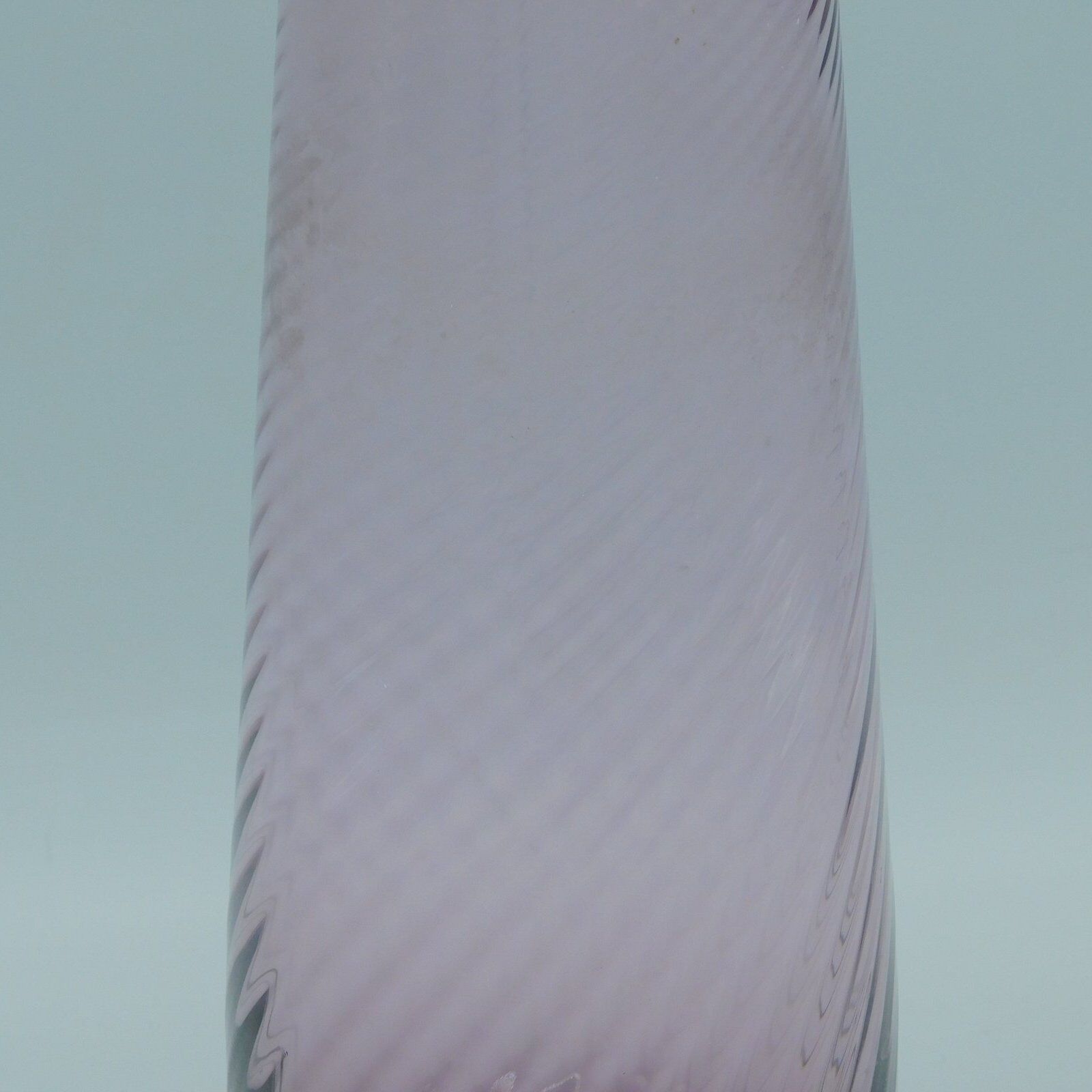 Purple crystal vase