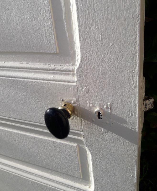 Communication door 82,2x217,8cm old molded