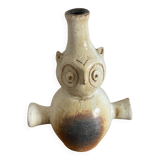 Sandstone zoomorphic owl base