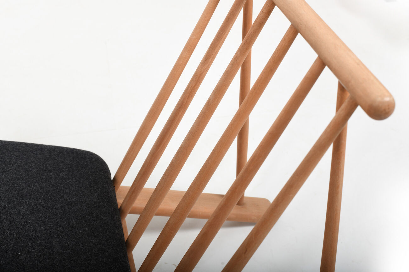 Rare Danish Easychair by Poul M.Volther for FDB Møbler 1954