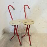 Pair of walking stools Ulisse
