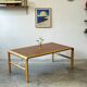 Ash Mosaic Coffee Table, Denmark 1960s/1970s, Mid-C Modern