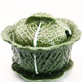 Soup pot of Portugal cabbage leaves in green slurry