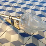 Vianne glass torch wall light