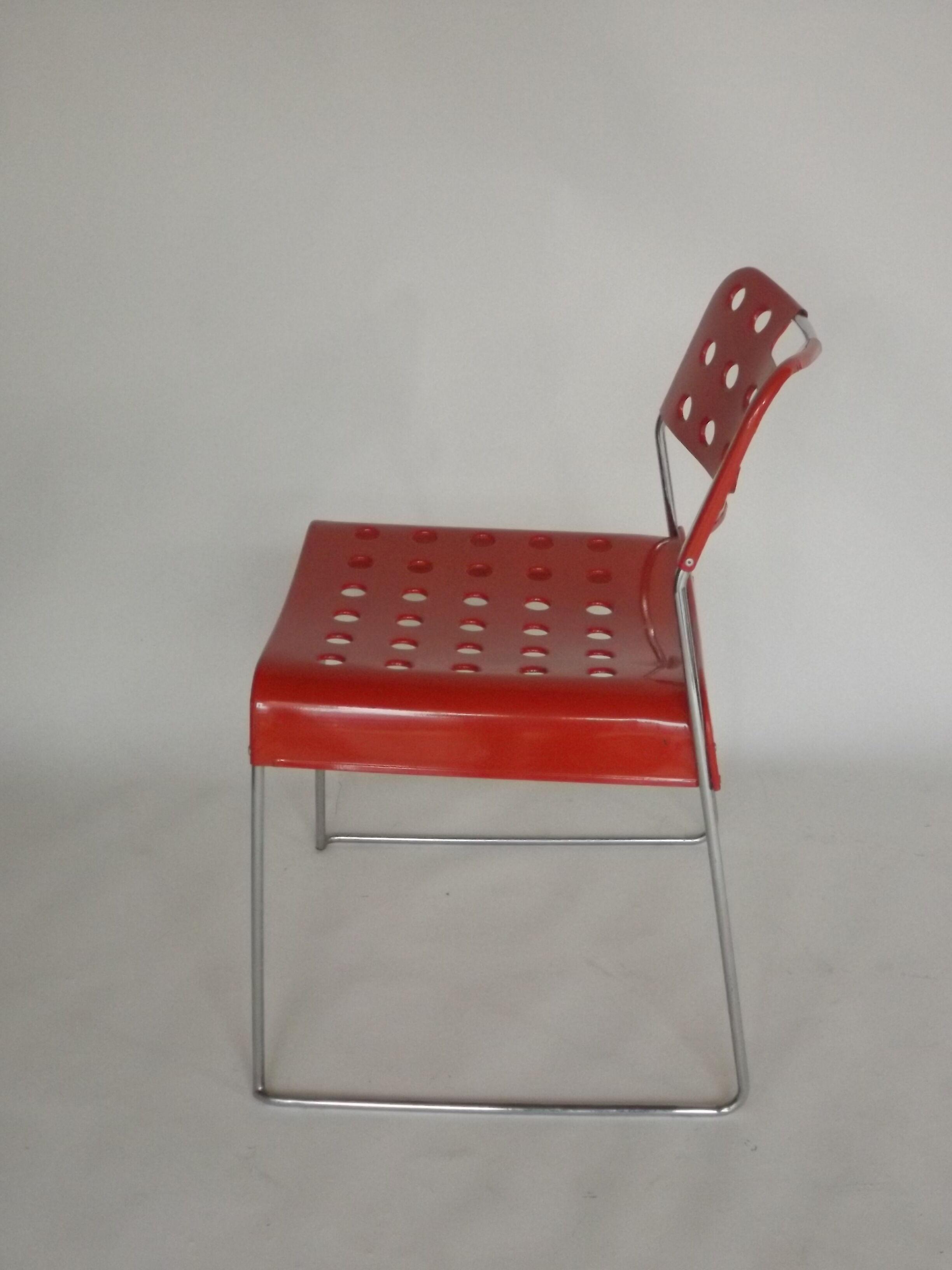 4 chaises "omstak" de Rodney Kinsmann par Bieffeplast, Italie, 1970