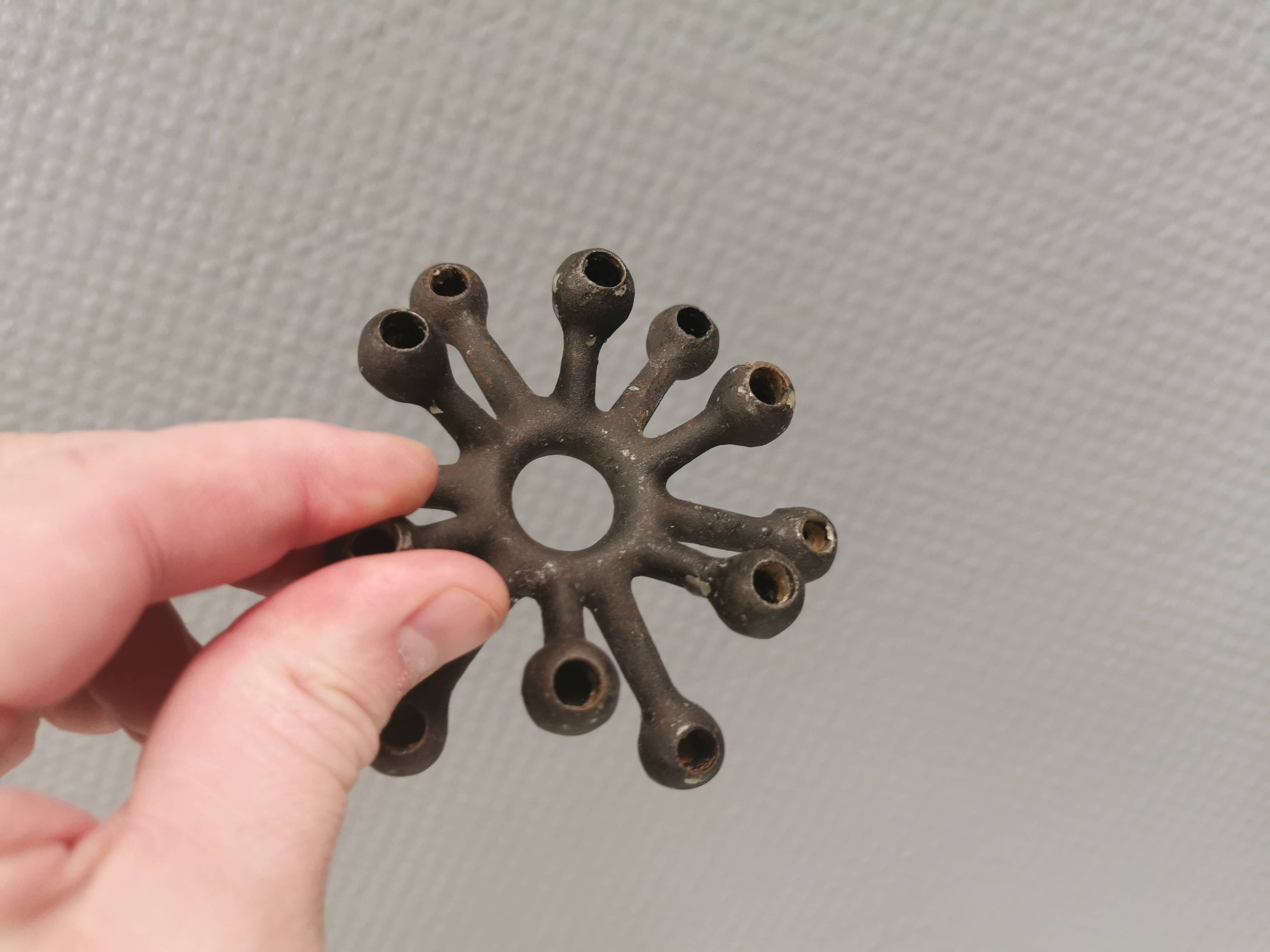 One of the famous "spider" candlesticks by Jens Harald Quistgaard (jhg)