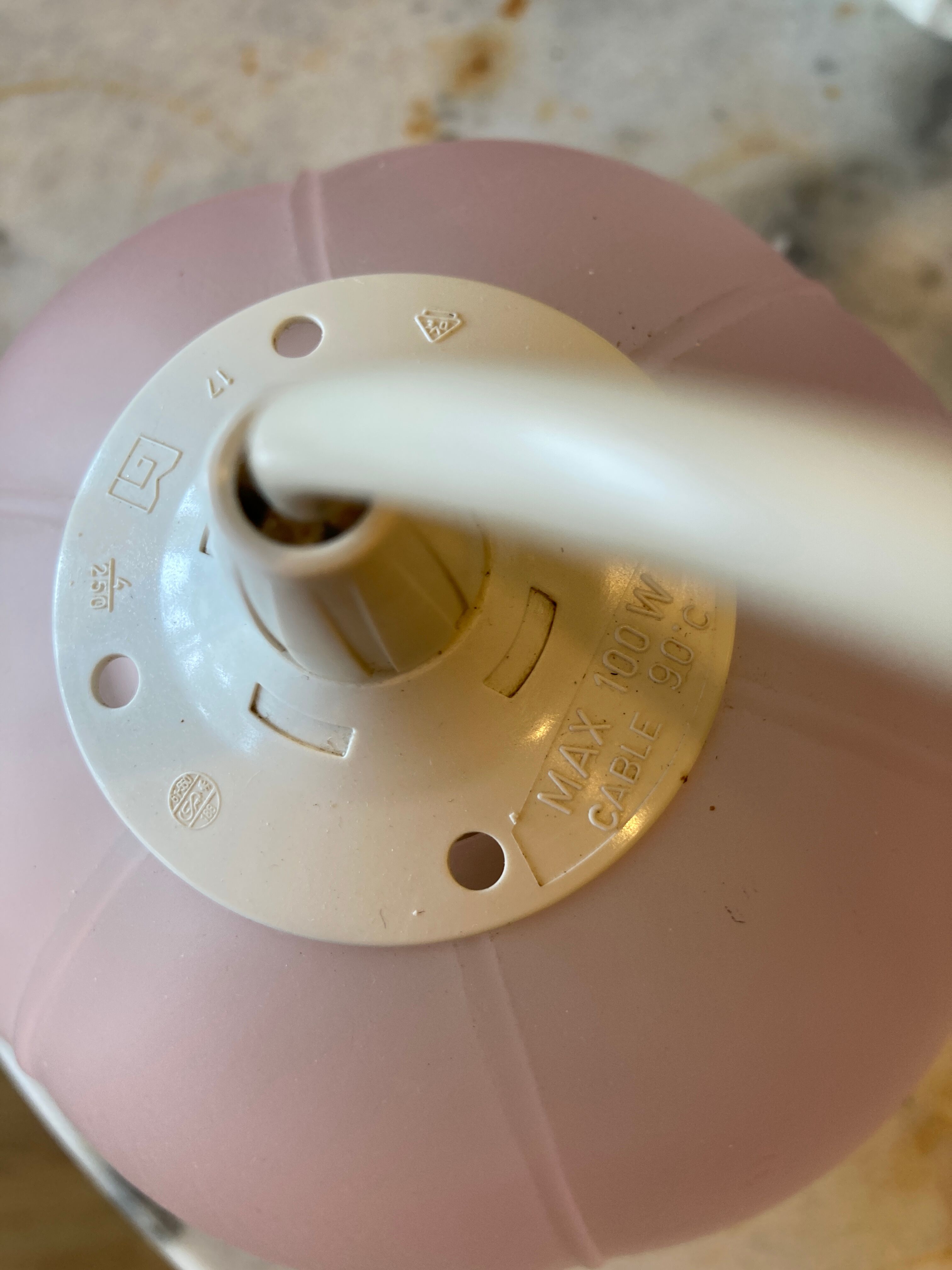 Suspension, chandelier